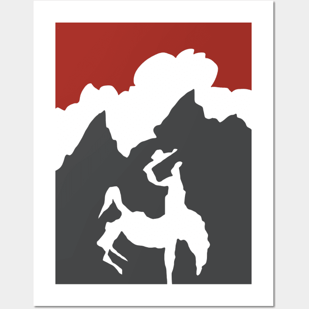 JACKSON HOLE MOUNTAIN RESORT MINIMALIST Wall Art by itsMePopoi